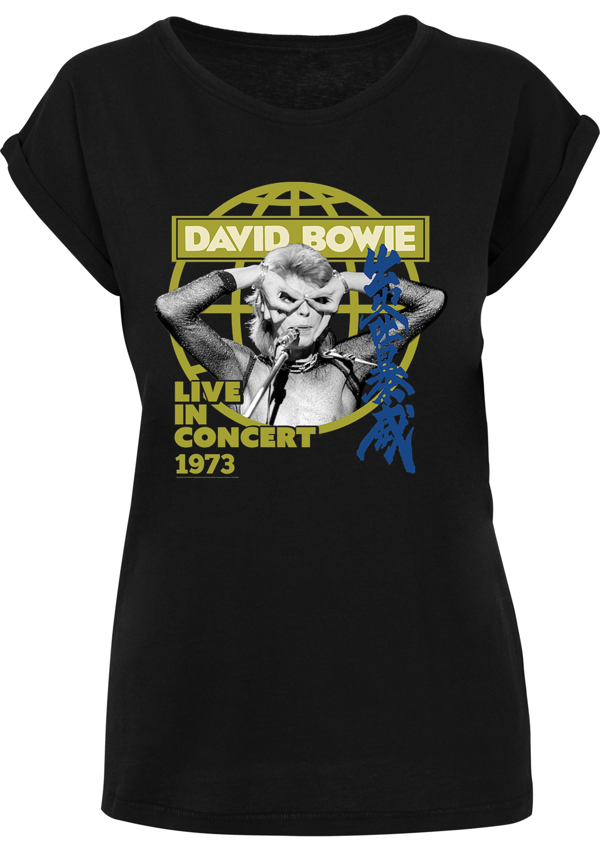 F4NT4STIC T-Shirt "David Bowie Live in Concert 1973", Print günstig online kaufen