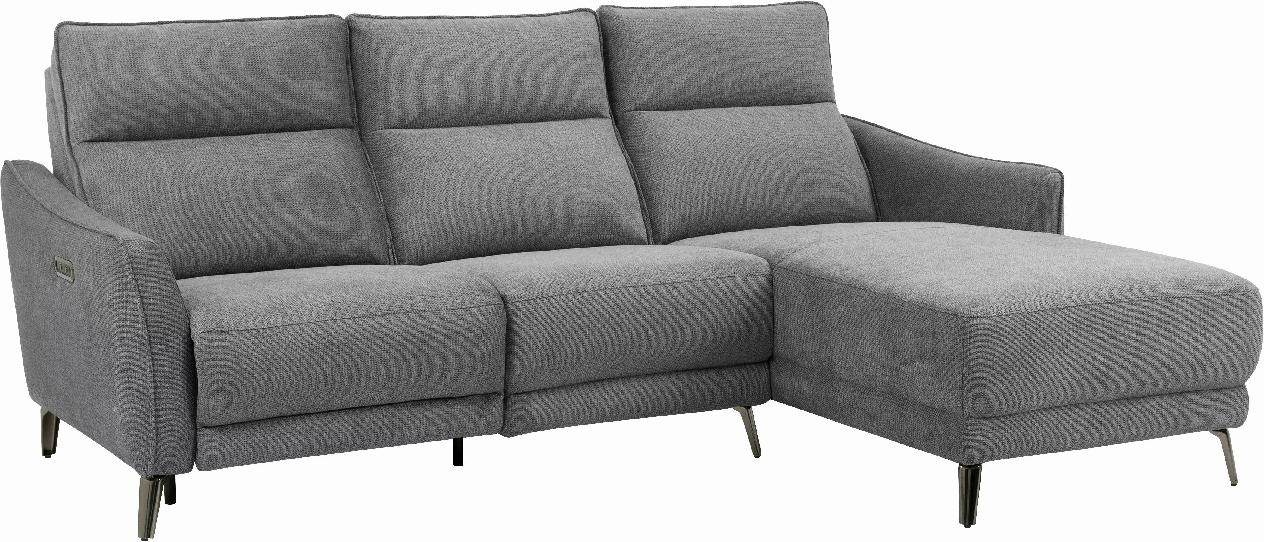 INOSIGN Ecksofa "TAYLER 3-Sitzer, L-Form (Breite 239cm), elektr. Relaxfunkt günstig online kaufen