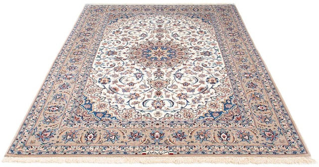 morgenland Orientteppich »Perser - Isfahan - Premium - 228 x 156 cm - beige günstig online kaufen