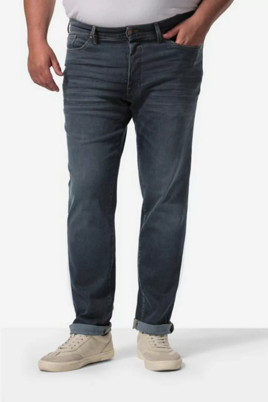 John F. Gee 5-Pocket-Jeans John F. Gee Jeans Bauchfit Denim Straight Fit günstig online kaufen