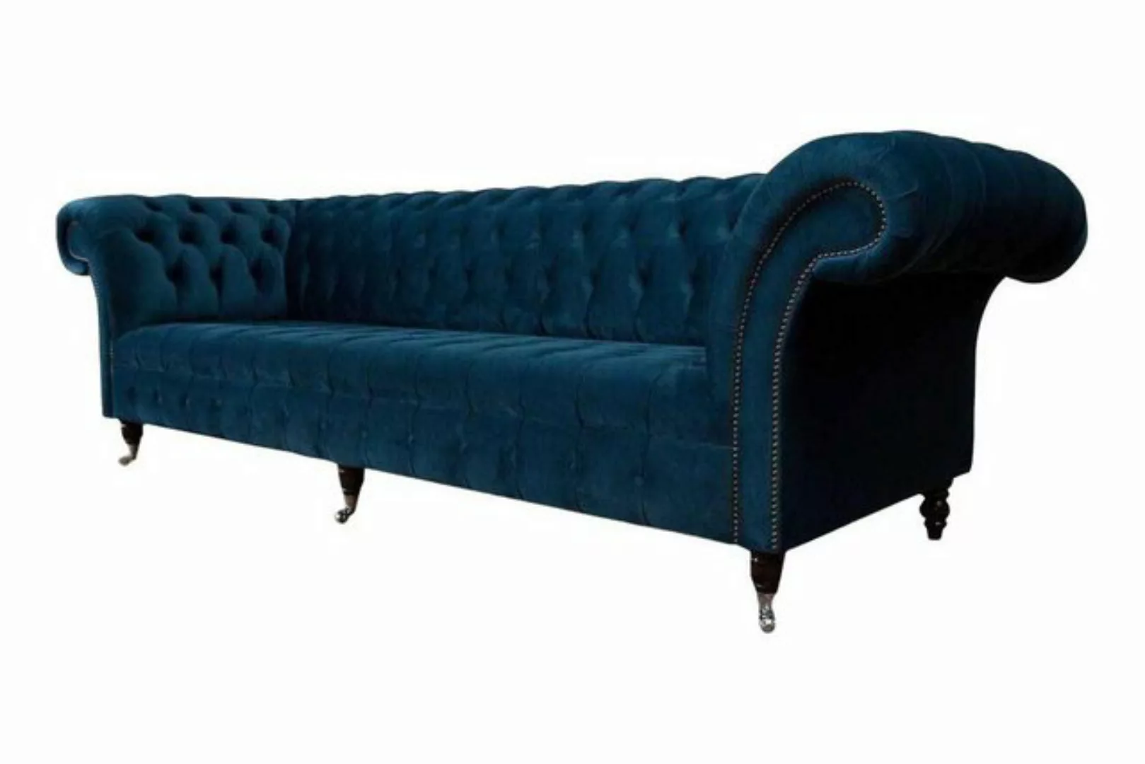 JVmoebel 3-Sitzer Designer Sofa 3 Sitzer Chesterfield Polster Sitz Dreisitz günstig online kaufen