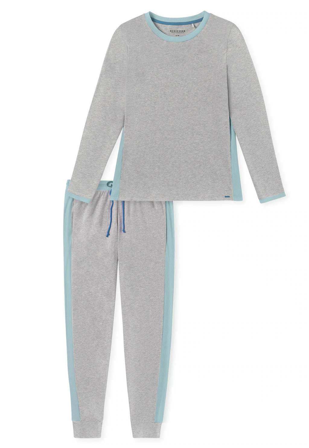 Schiesser Pyjama ""Casual Nightwear"", (2 tlg.), mit lässigem Loose-Fit-Sch günstig online kaufen