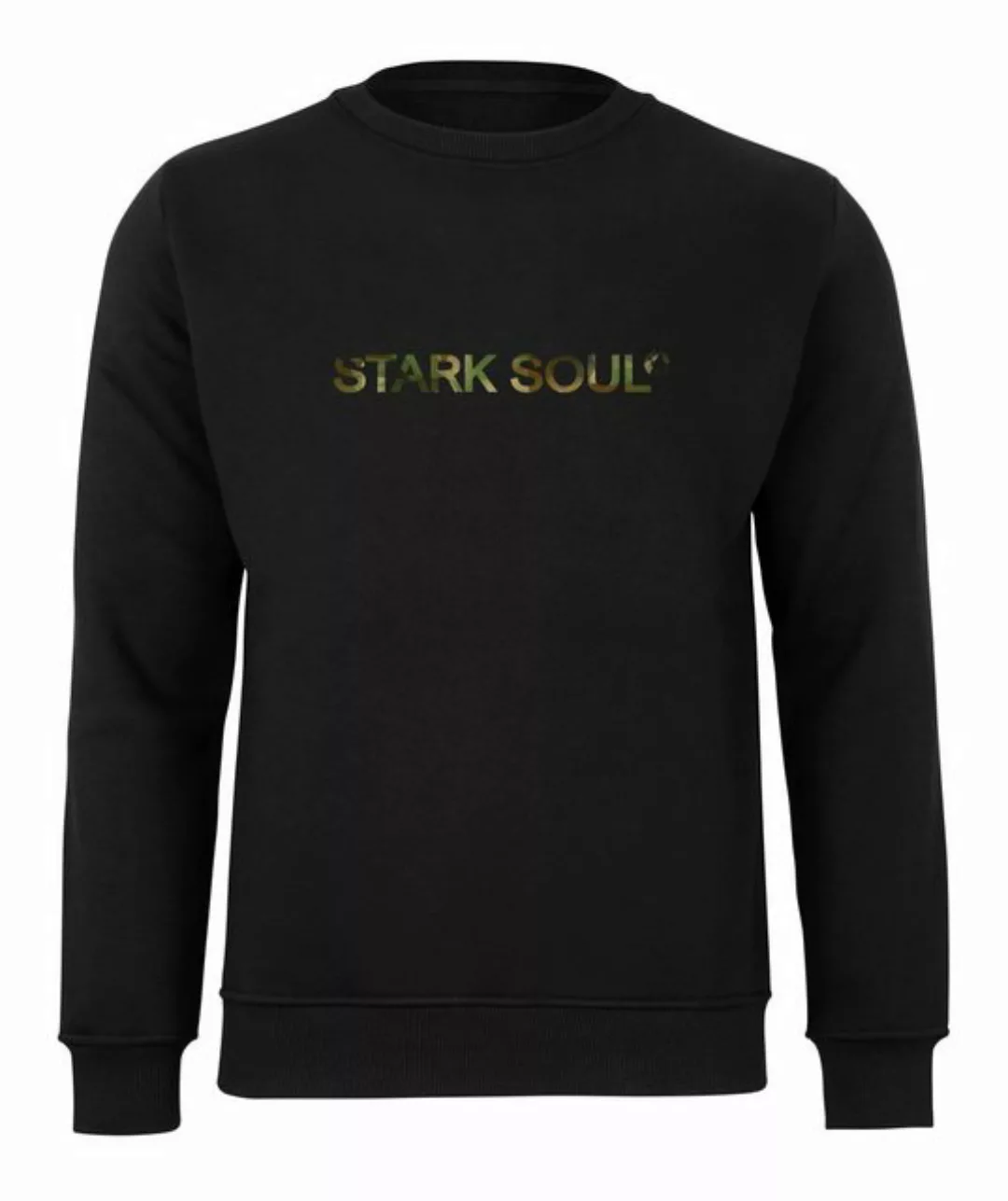 Stark Soul® Sweatshirt French-Terry-Rundhals-Sweatshirt, Innen angeraut mit günstig online kaufen