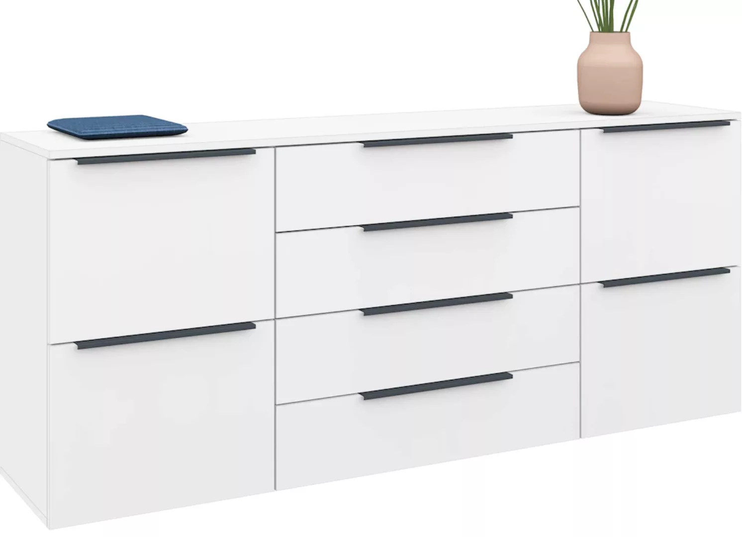 borchardt Möbel Sideboard "Tom", Breite 166 cm, verstellbare Einlegeböden, günstig online kaufen