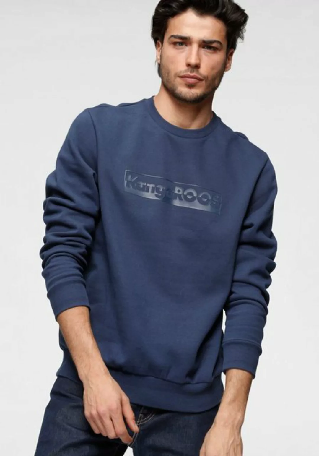 KangaROOS Sweatshirt mit großem Logofrontprint günstig online kaufen