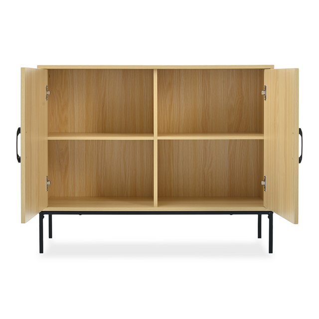 IDEASY Fächerschrank Rattan-Sideboard-Selbstbedienungsschrank, Aufbewahrung günstig online kaufen