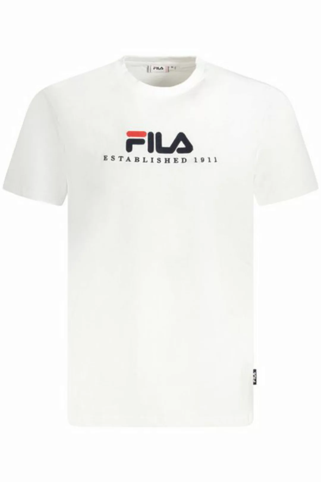 Fila T-Shirt Bio-Baumwolle Kurzarm T-Shirt für Herren & Unisex günstig online kaufen