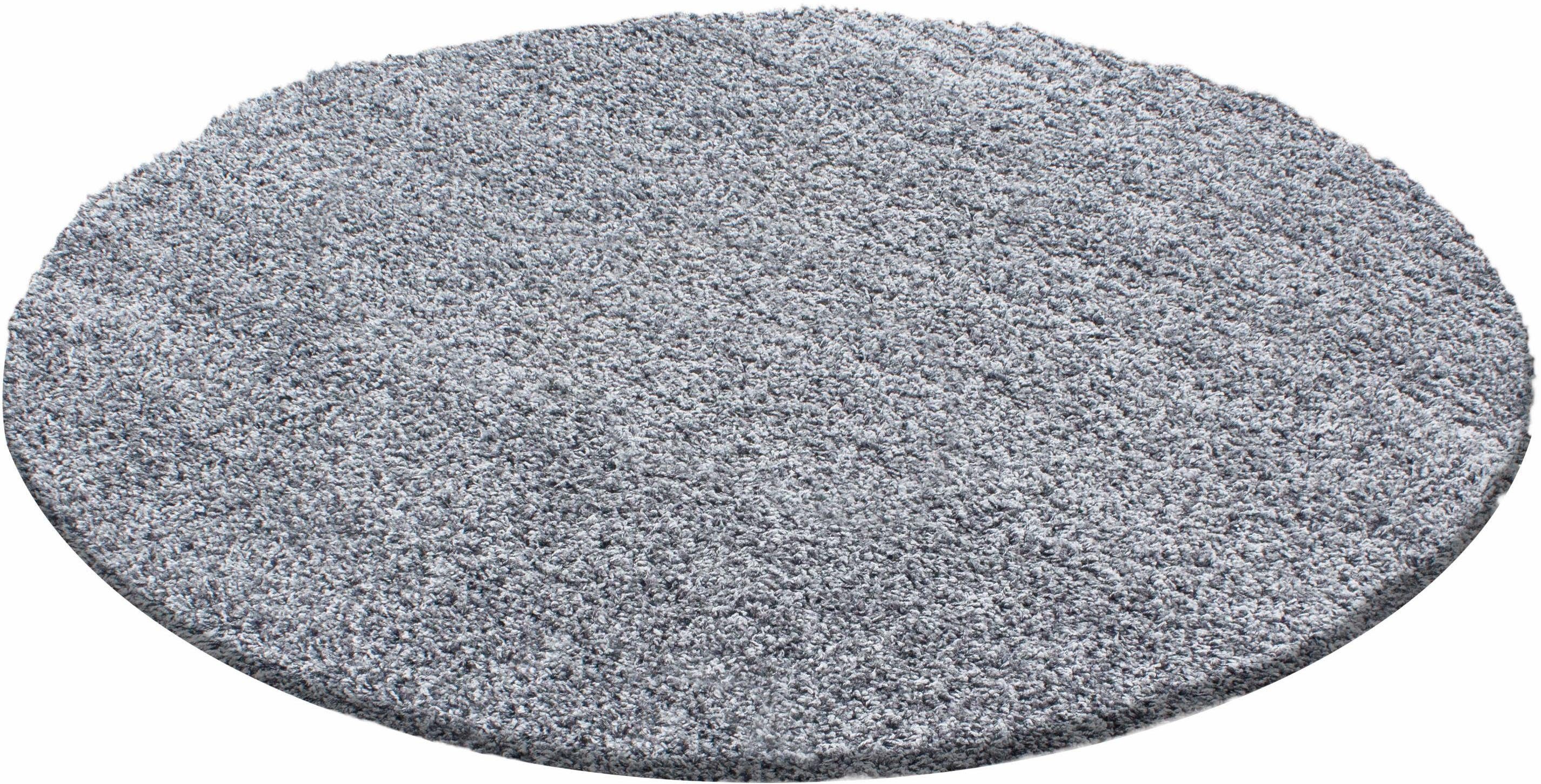 Ayyildiz Teppiche Hochflor-Teppich »Life Shaggy 1500«, rund, 30 mm Höhe, au günstig online kaufen