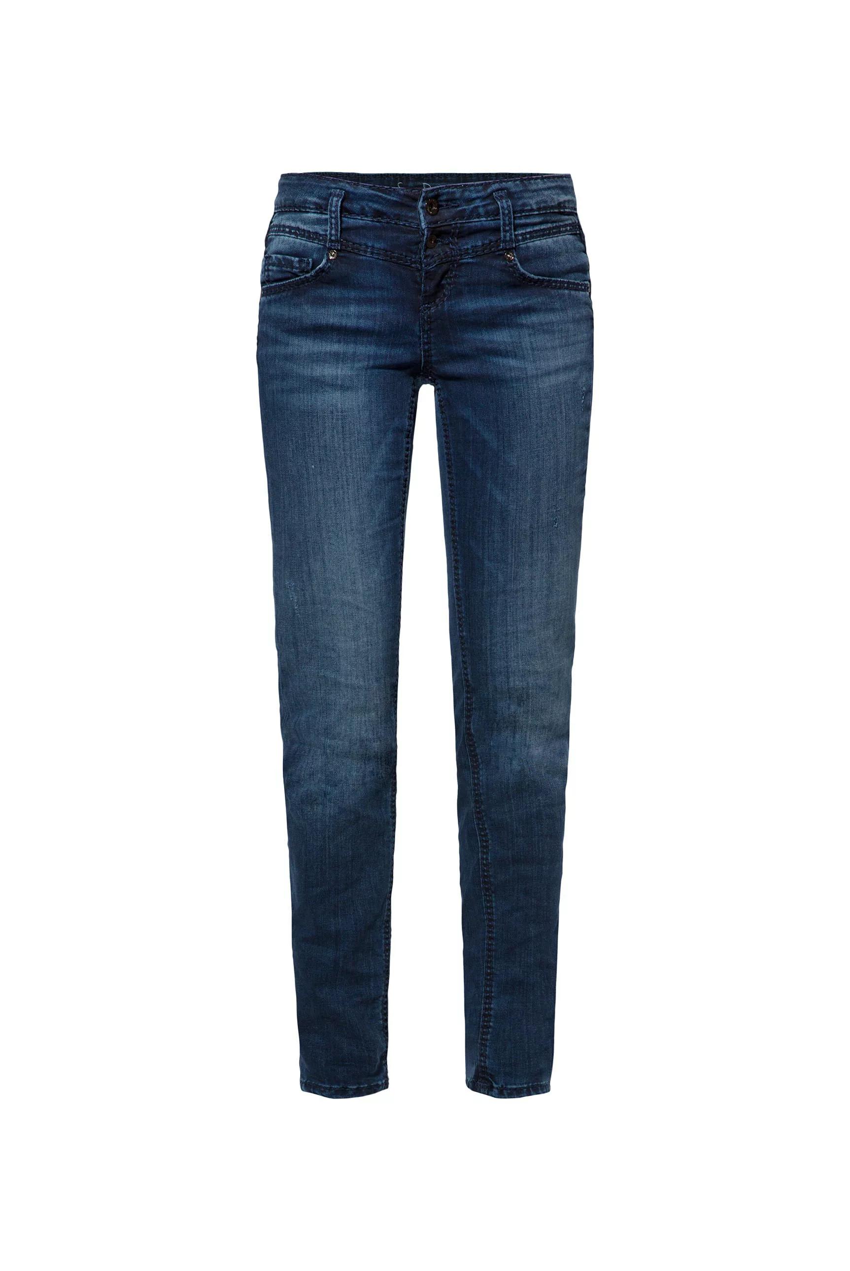 SOCCX Slim-fit-Jeans, mit zwei Knöpfen am Bund günstig online kaufen