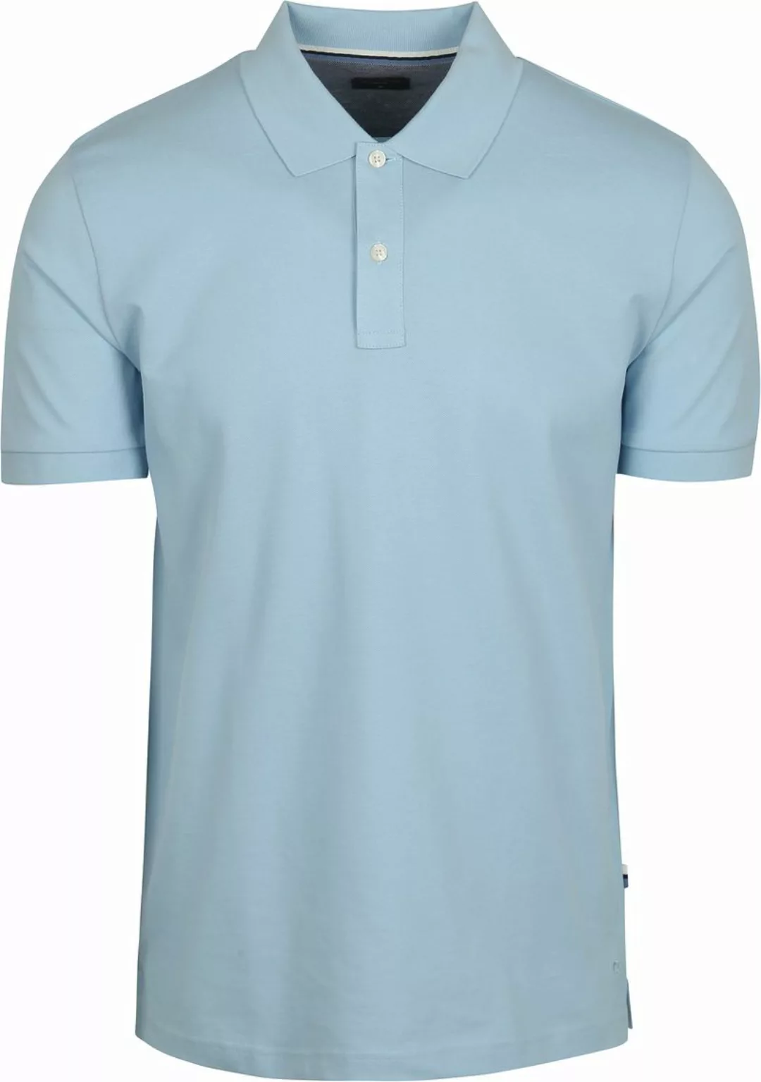 OLYMP Poloshirt Piqué Hellblau  - Größe 3XL günstig online kaufen