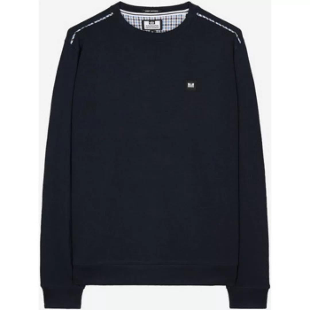 Weekend Offender  Pullover Vega - navy blue house check günstig online kaufen