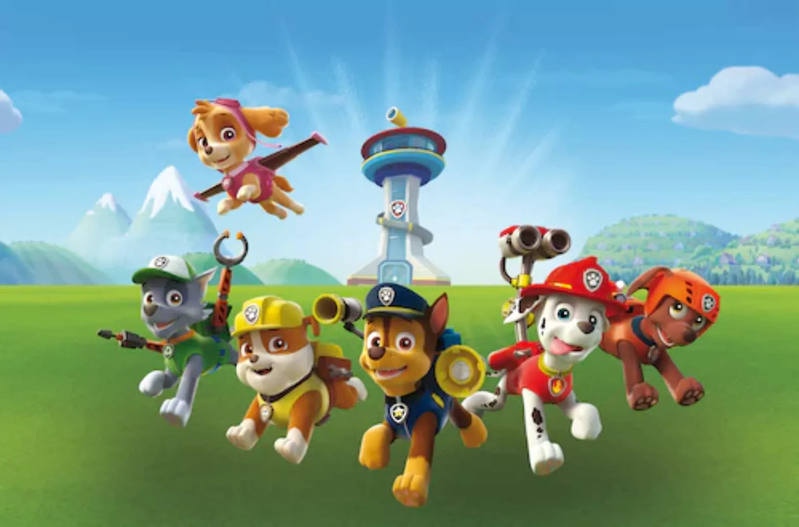 Bönninghoff Leinwandbild "Paw Patrol", Filmfiguren, (1 St.), BxH: 118x78 cm günstig online kaufen