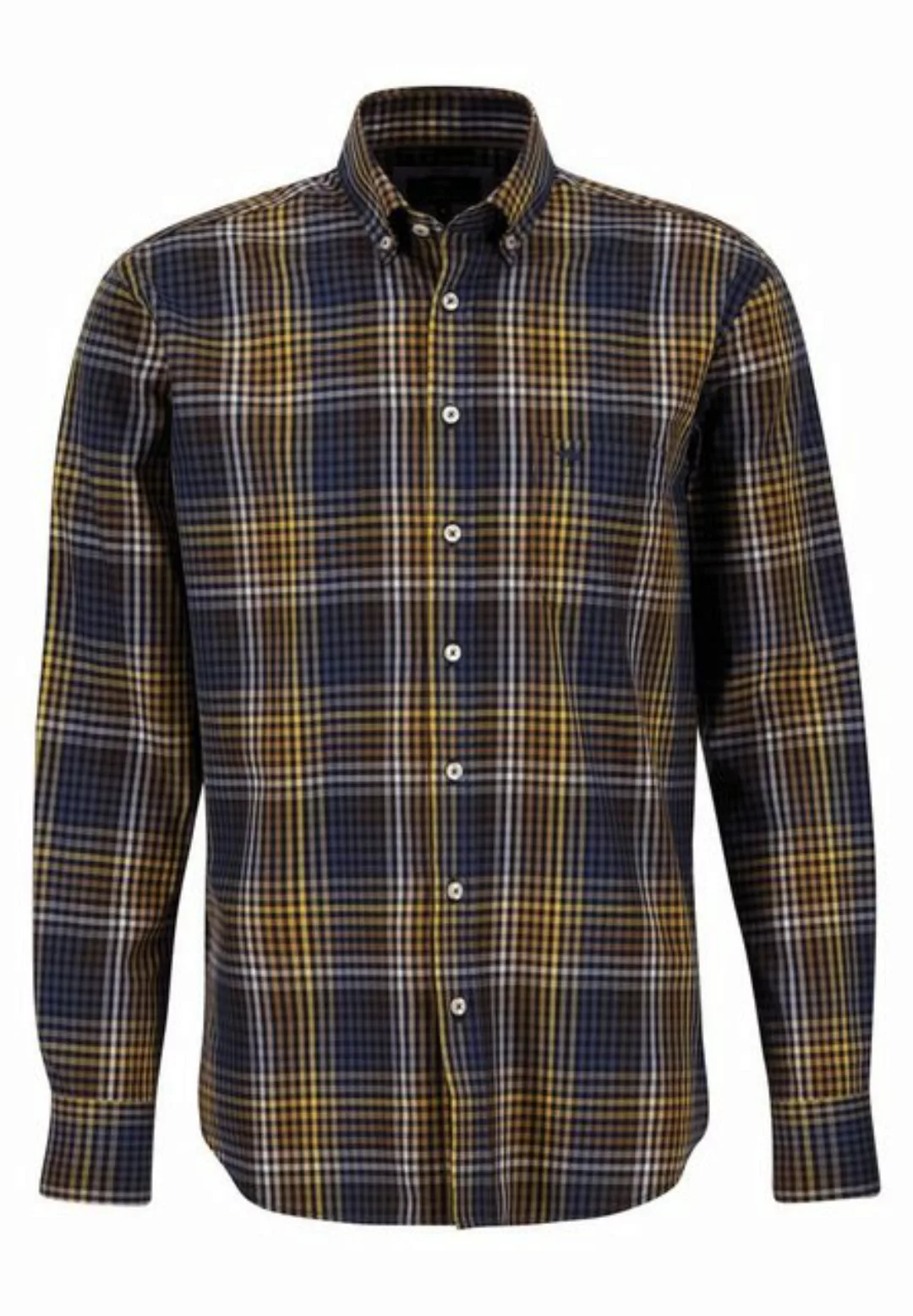 FYNCH-HATTON Langarmhemd mit Button-down-Kragen günstig online kaufen