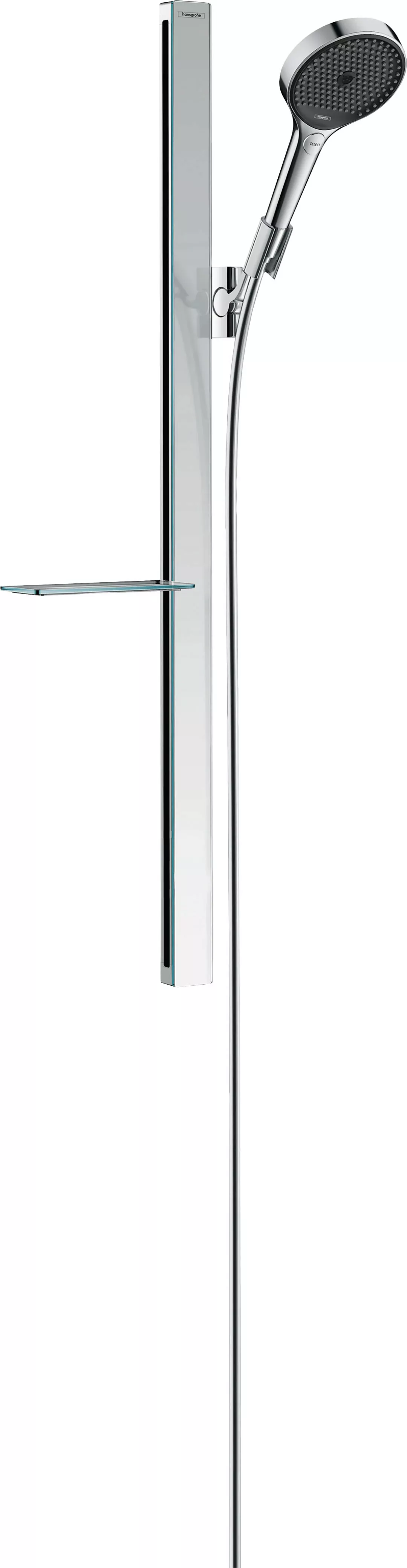 hansgrohe Brausegarnitur "Rainfinity", (Komplett-Set), 13cm, mit Duschstang günstig online kaufen