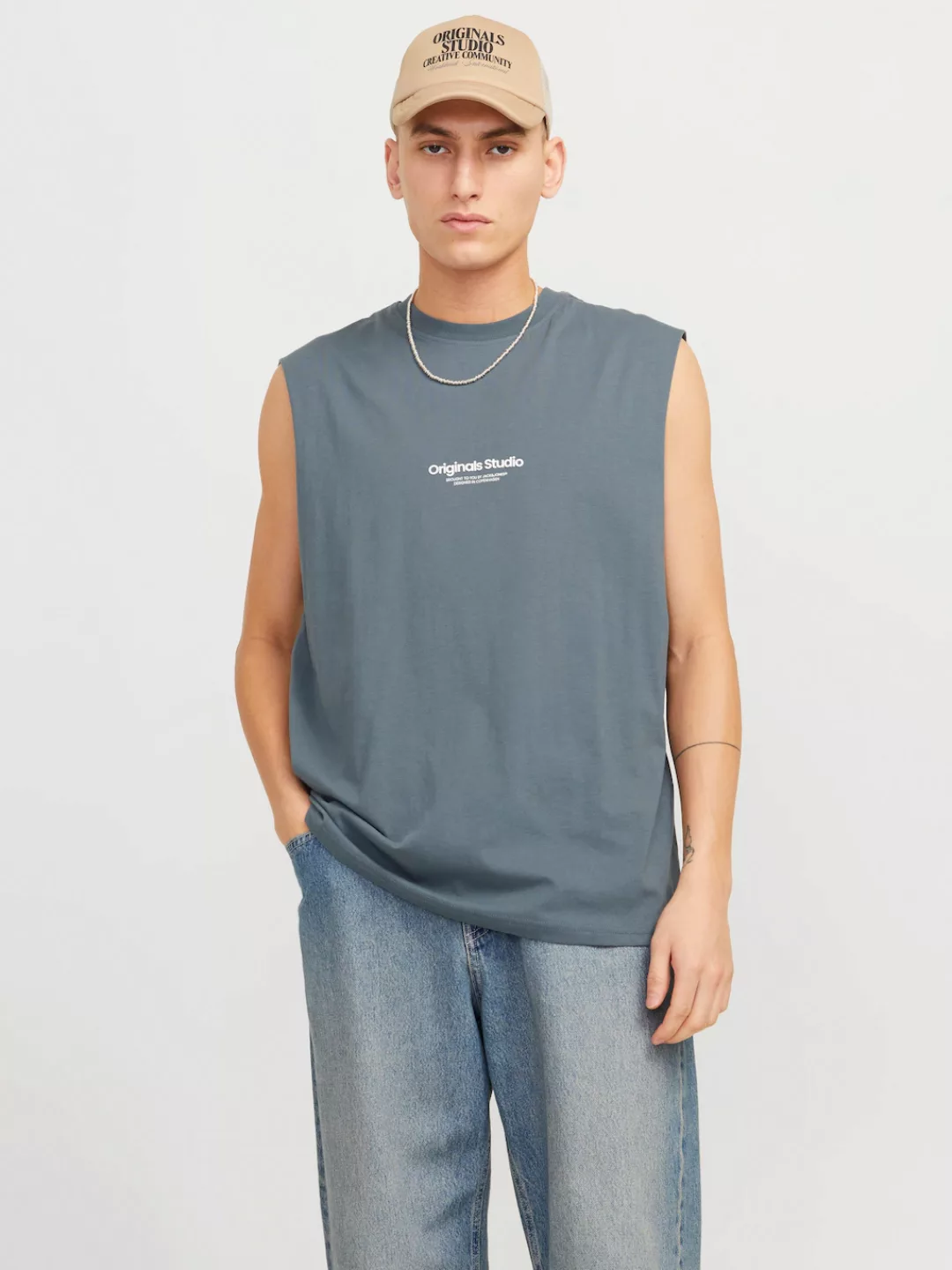 Jack & Jones Kurzarmshirt "JORVESTERBRO SLEEVELESS TEE SN" günstig online kaufen