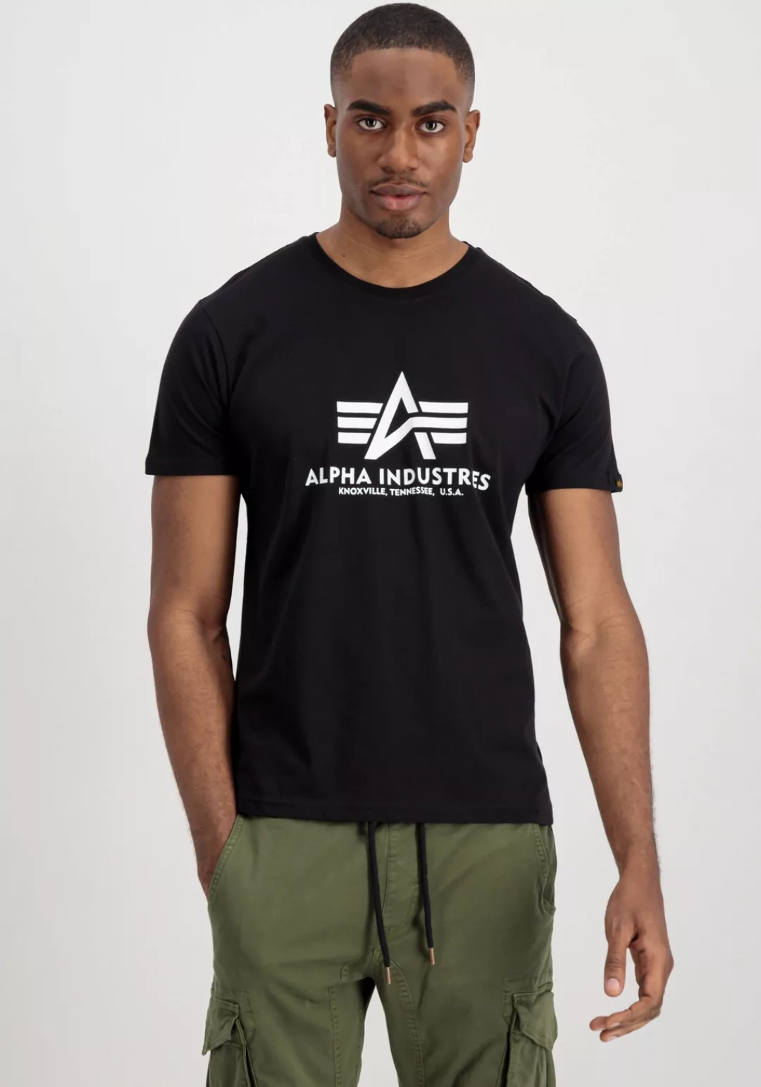 Alpha Industries Rundhalsshirt "Basic T 2 Pack", (Set, 2 tlg.) günstig online kaufen