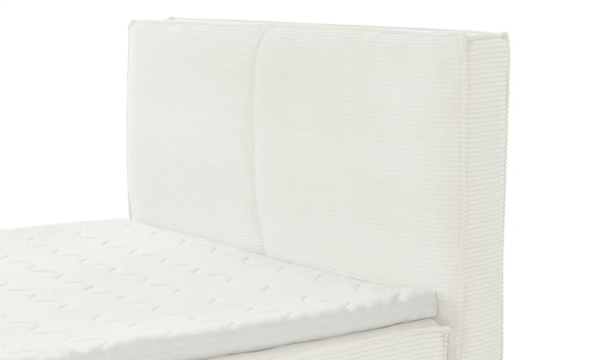 Boxi Boxspringbett mit trendigem Keder Boxi ¦ creme ¦ Maße (cm): B: 140 H: günstig online kaufen