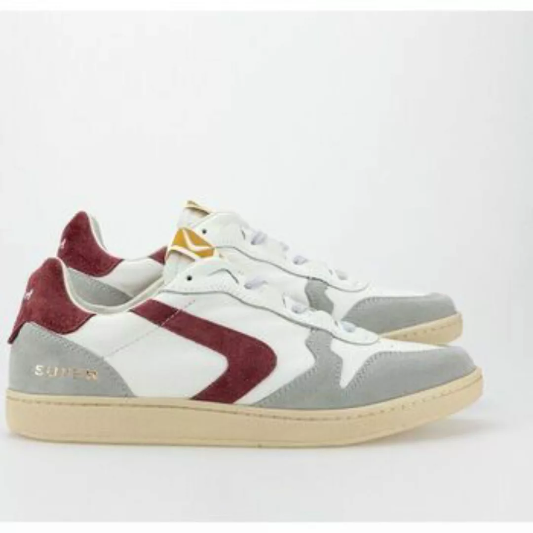 Valsport  Sneaker SUPER PELLE - VS1950M-WHITE/BORDEAUX/GREY günstig online kaufen