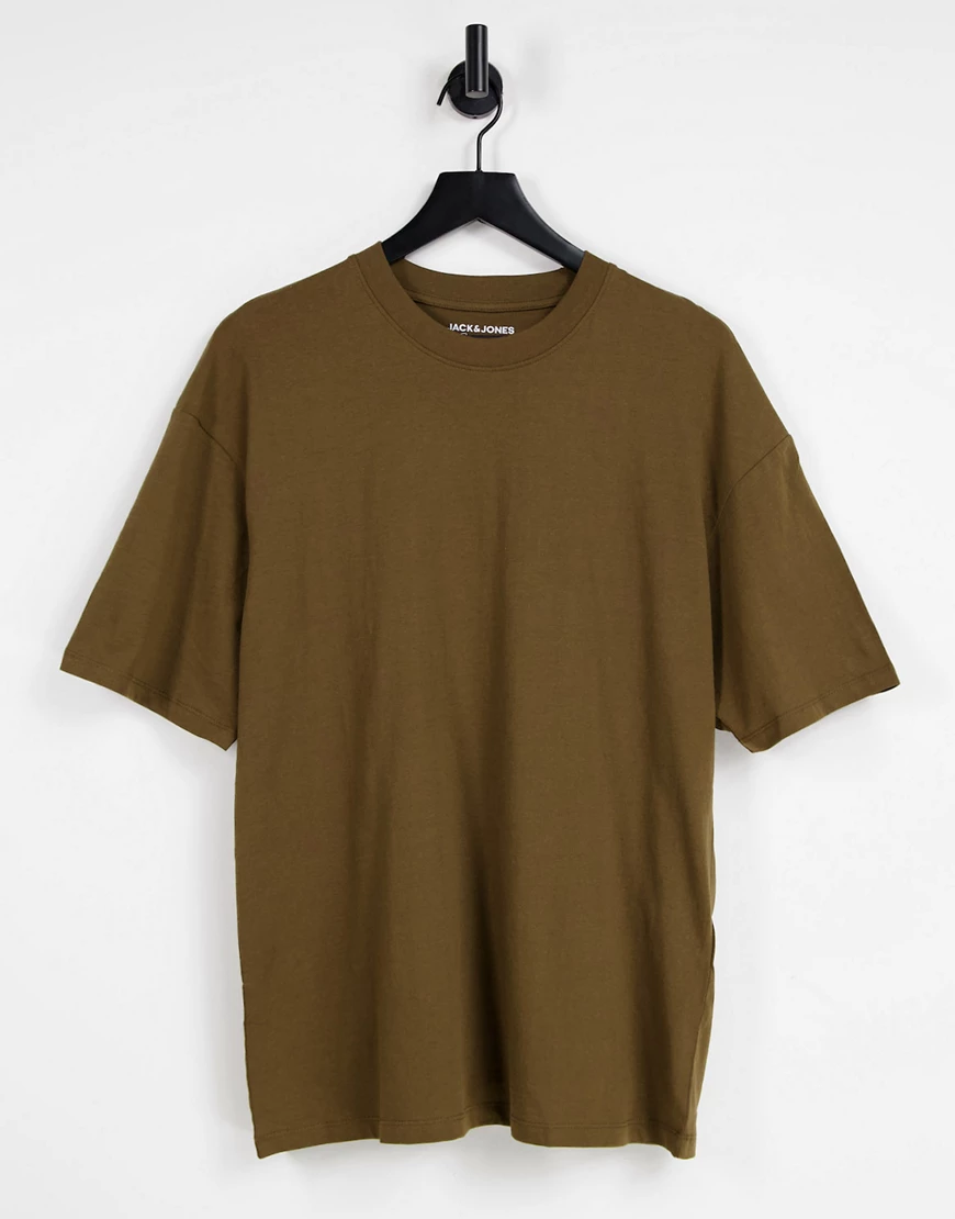 Jack & Jones Originals – Oversize-T-Shirt in Braun günstig online kaufen