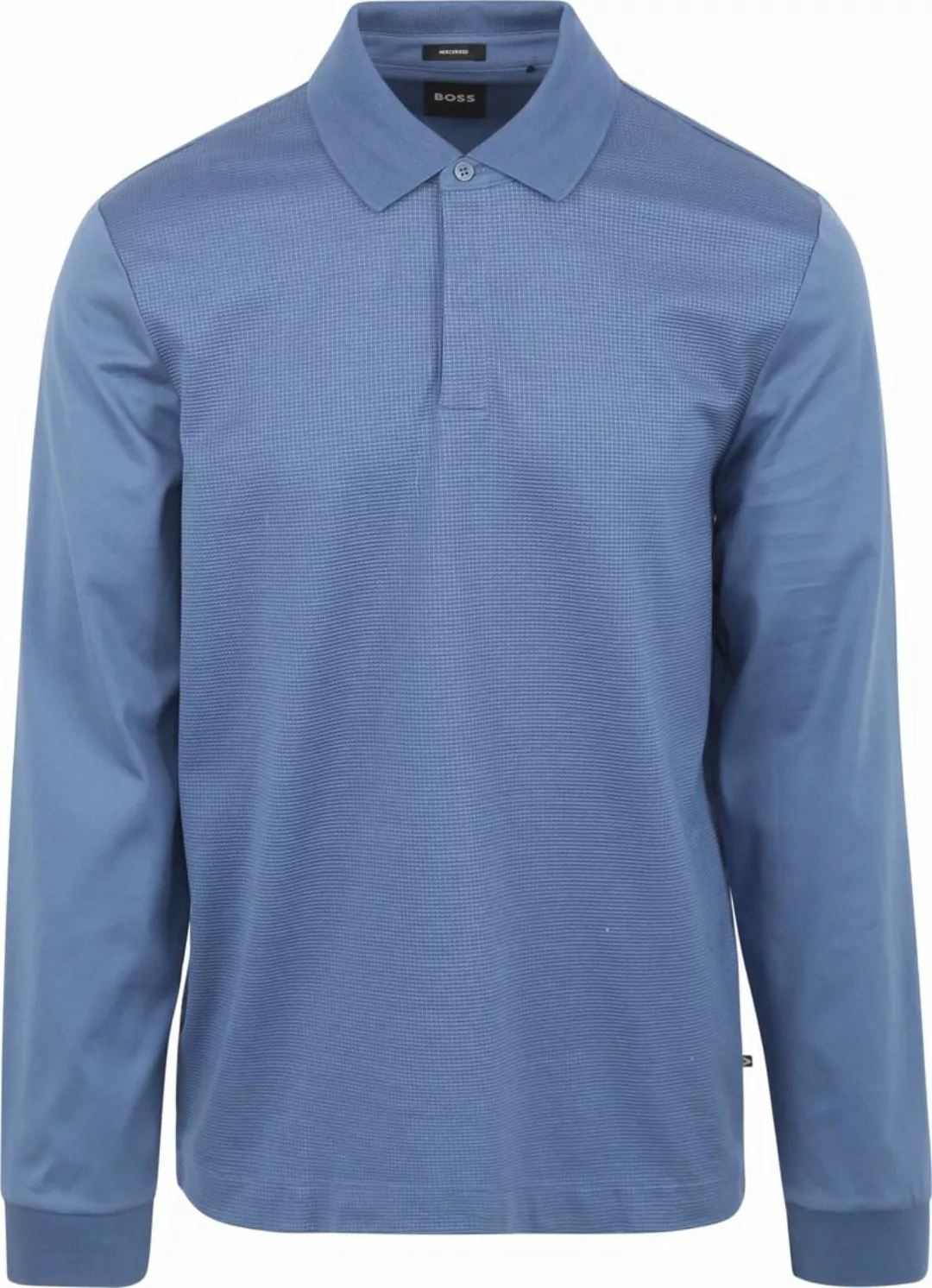 BOSS Pleins Poloshirt Blau - Größe XL günstig online kaufen