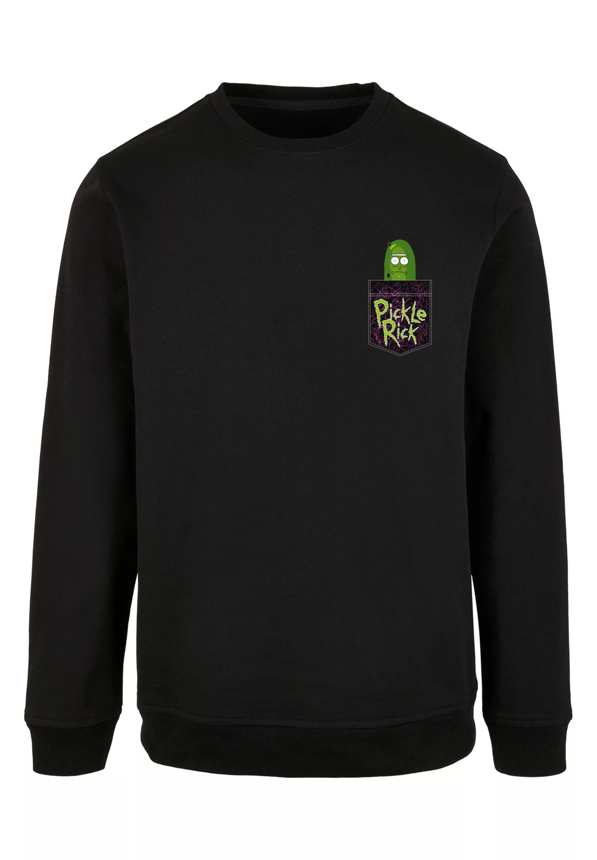 F4NT4STIC Sweatshirt "Rick und Morty Pickle Rick", Print günstig online kaufen