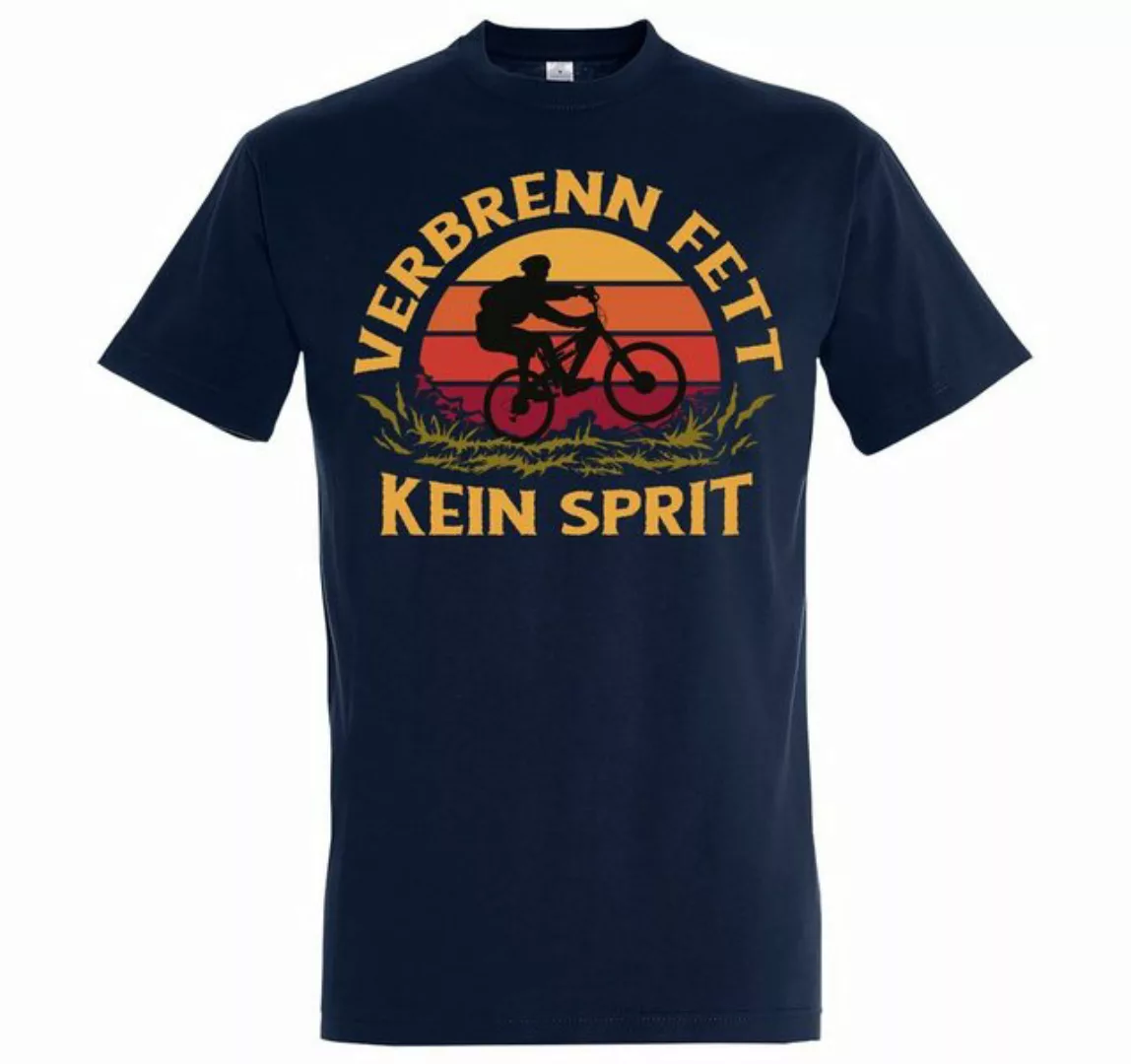 Youth Designz T-Shirt "VerbrennFett" Herren T-Shirt mit lustigem Spruch günstig online kaufen
