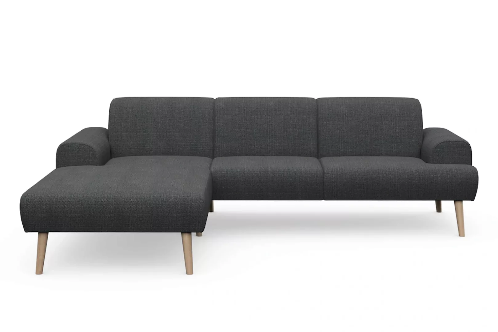 andas Ecksofa "Swift Scandic Design, Federkern für hohen Sitzkomfort, L-For günstig online kaufen