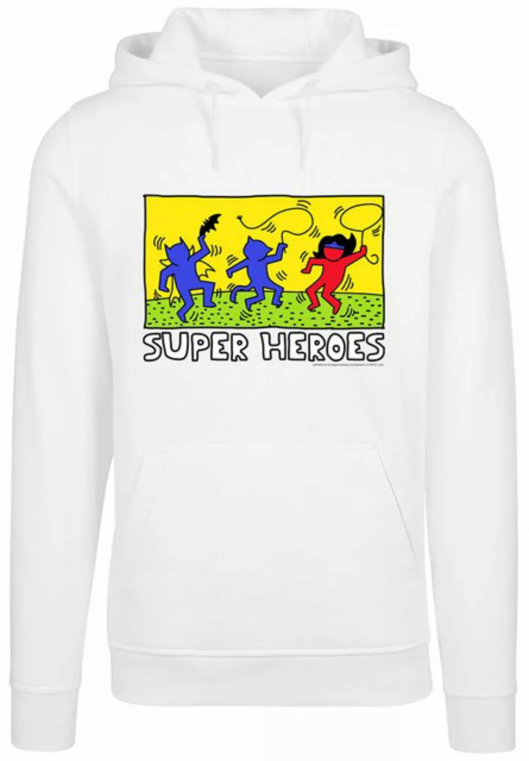 F4NT4STIC Sweatshirt F4NT4STIC Herren Batman Pop Art -WHT with Fitted heavy günstig online kaufen