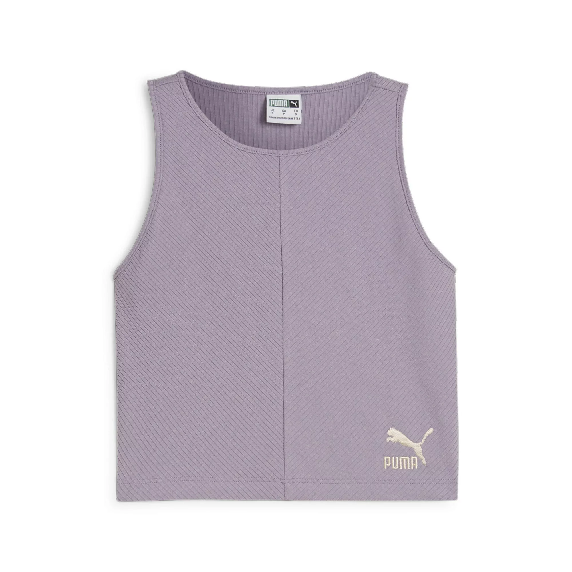 PUMA Crop-Top "CLASSICS Geripptes Crop-Top Damen" günstig online kaufen