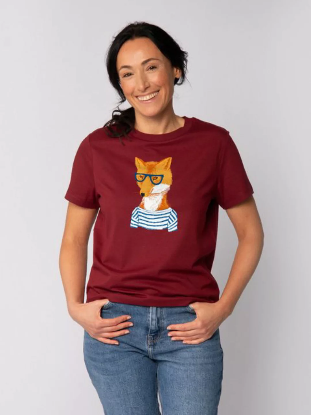 wat? Apparel Print-Shirt Fuchs (1-tlg) günstig online kaufen