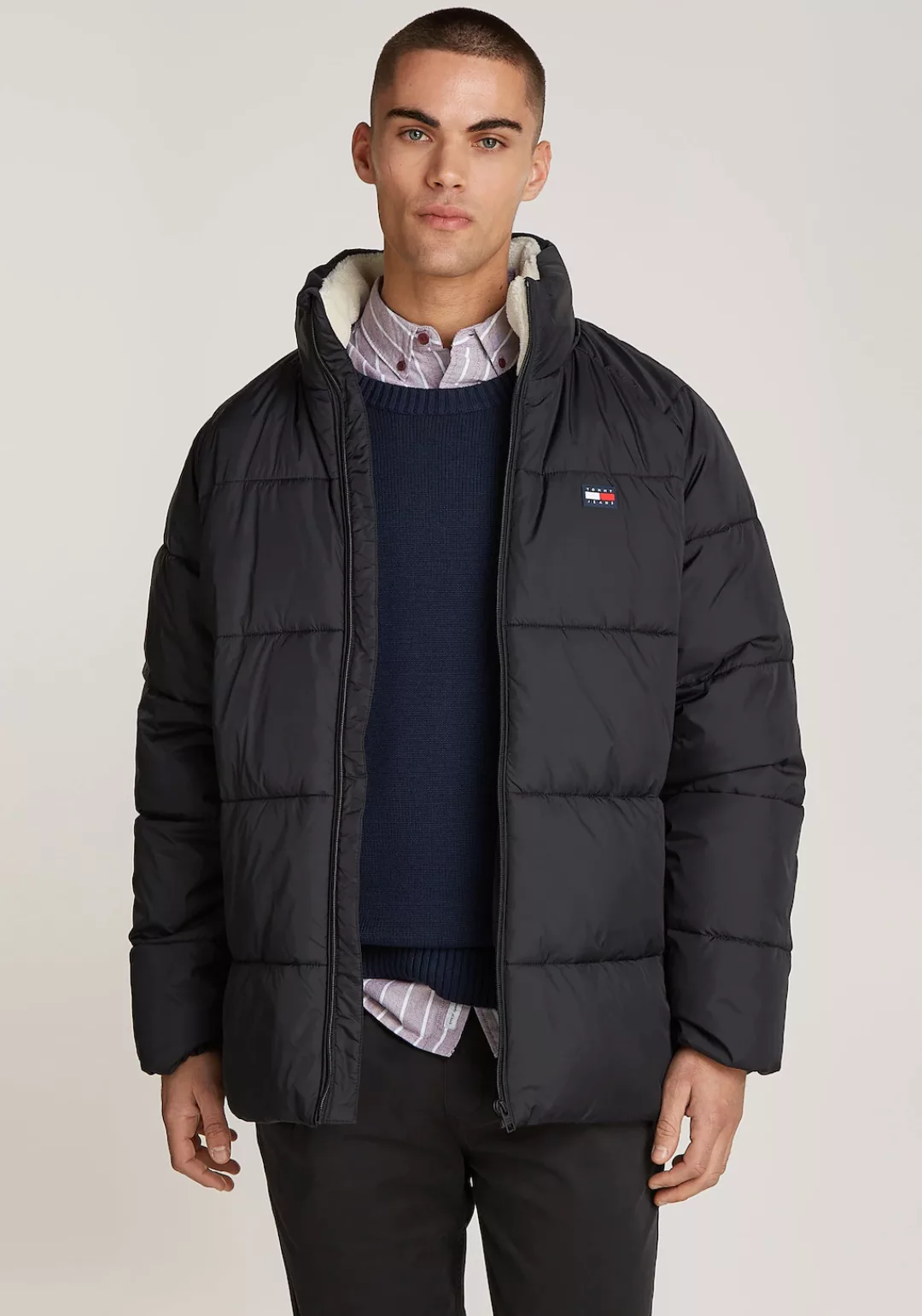 Tommy Jeans Steppjacke "TJM POLY PUFFER EXT", ohne Kapuze, Special Limited günstig online kaufen