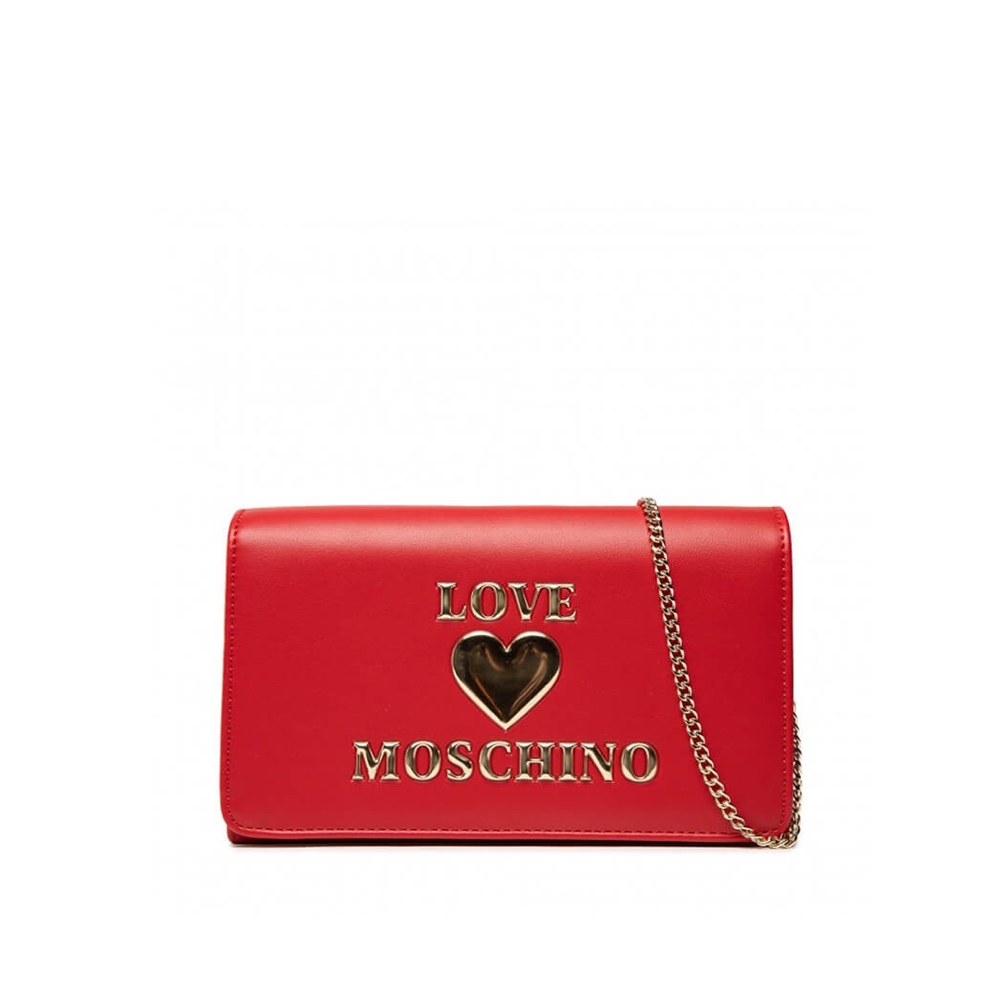 LOVE MOSCHINO Umhängetaschen Damen rot Eco Pelle günstig online kaufen