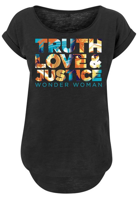 F4NT4STIC T-Shirt DC Comics Wonder Woman Diana Truth Love Justice Print günstig online kaufen