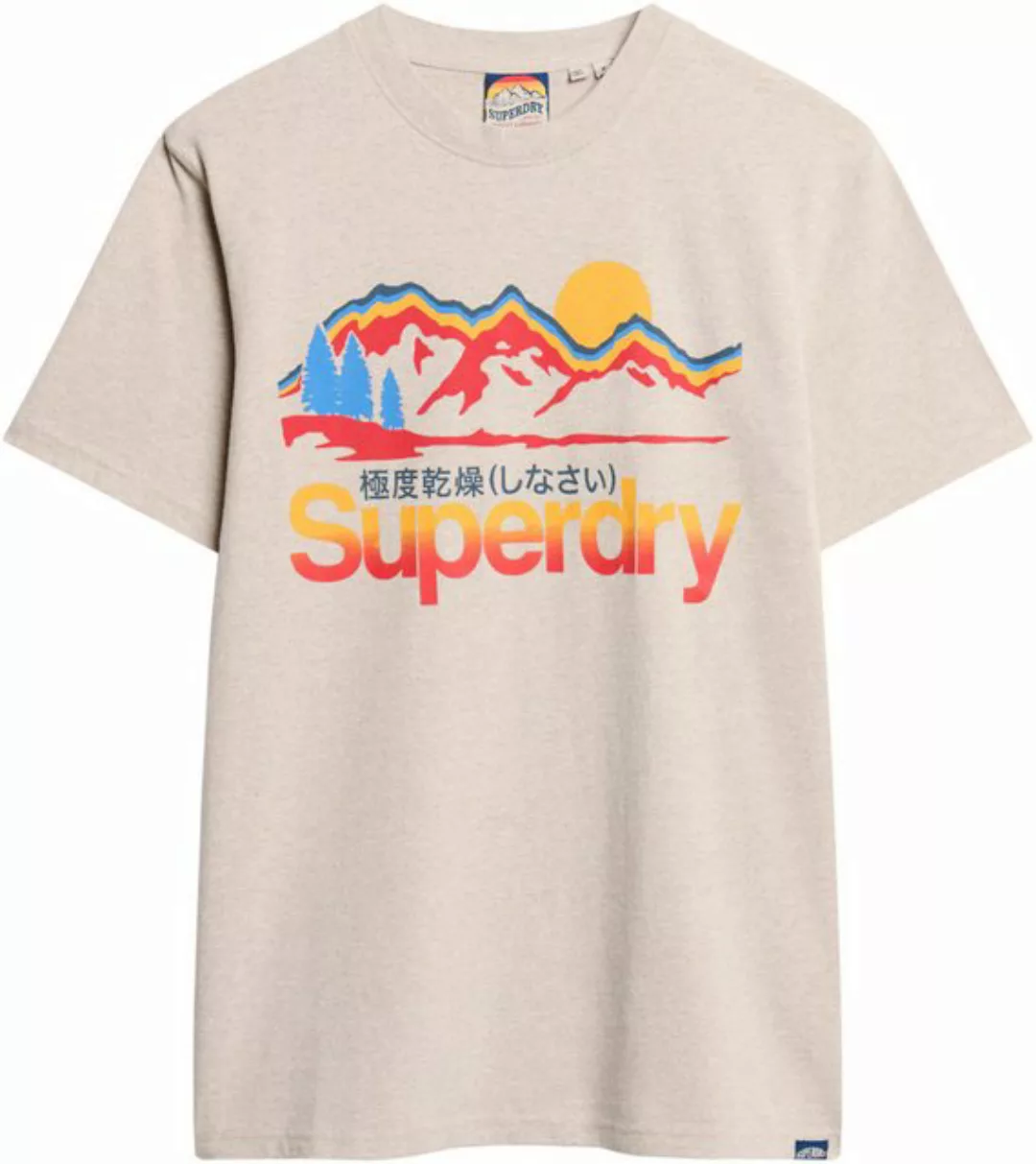 Superdry Rundhalsshirt CL GREAT OUTDOORS GRAPHIC TEE günstig online kaufen