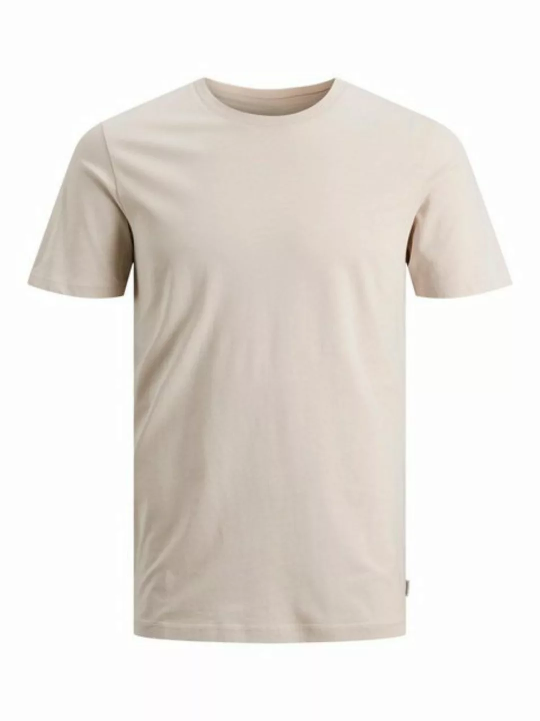 Jack & Jones Herren Rundhals T-Shirt JJEORGANIC BASIC - Slim Fit günstig online kaufen