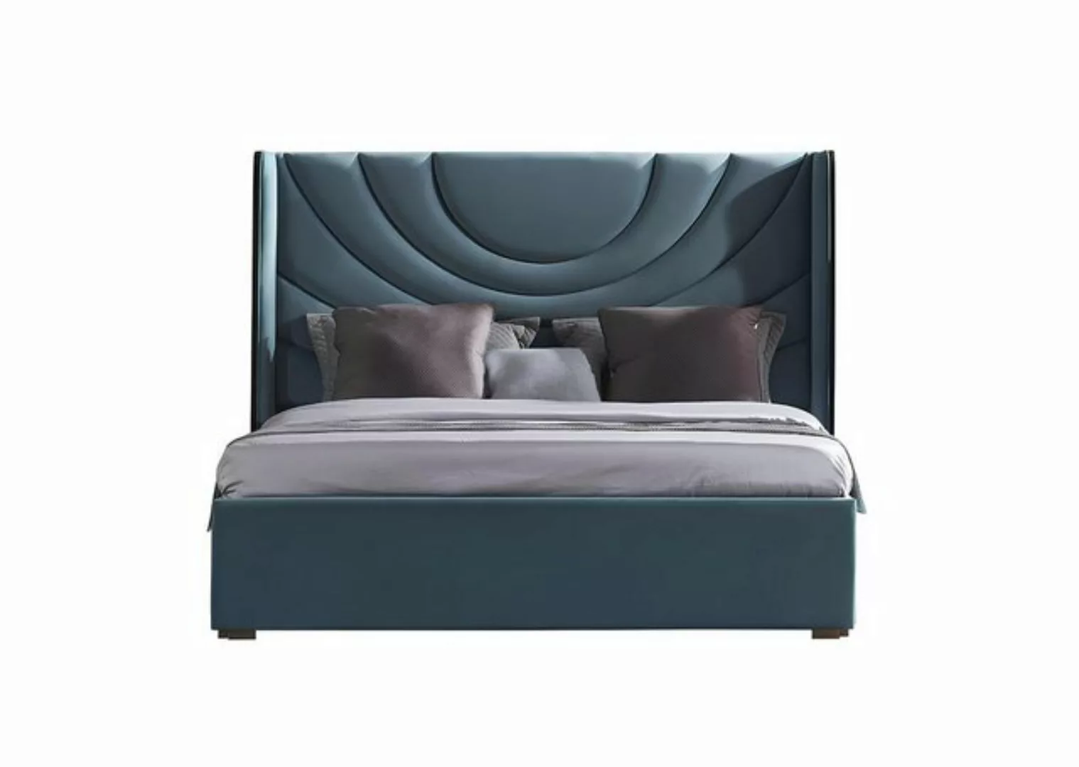 Xlmoebel Bett Hochwertiges Bett mit Lederpolsterung, Doppelbettgestell für günstig online kaufen