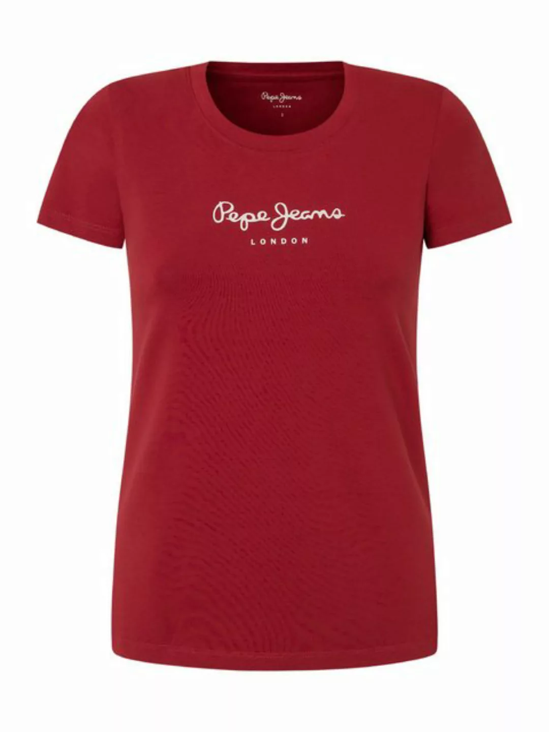 Pepe Jeans T-Shirt NEW VIRGINIA mit Logo-Print günstig online kaufen