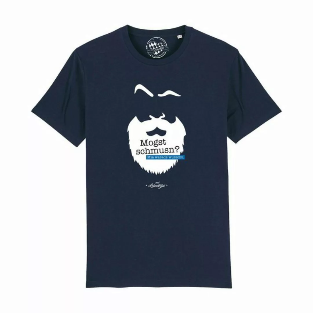 Bavariashop T-Shirt Herren T-Shirt "Mogst schmusn? günstig online kaufen