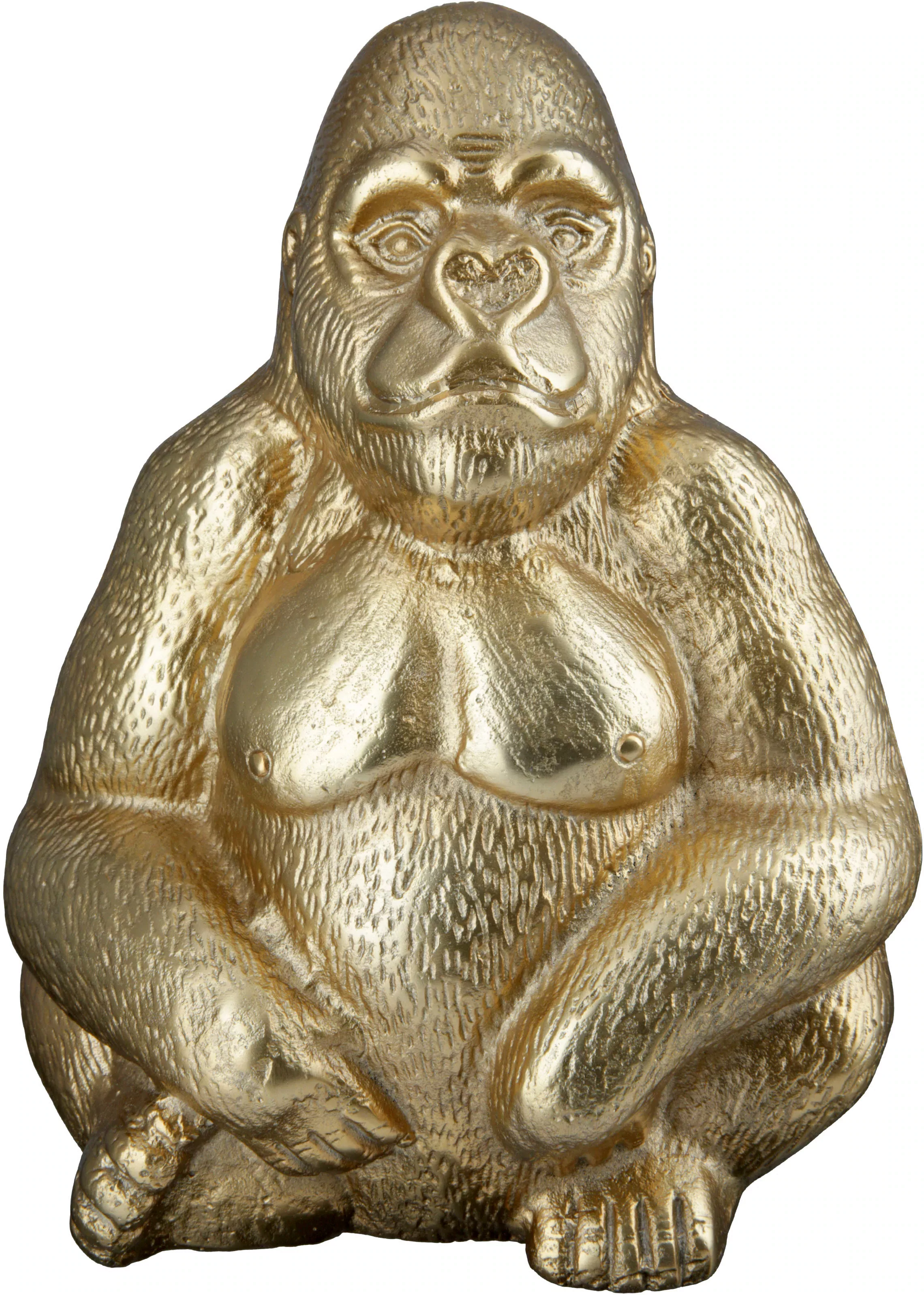 GILDE Tierfigur »Skulptur Gorilla« günstig online kaufen