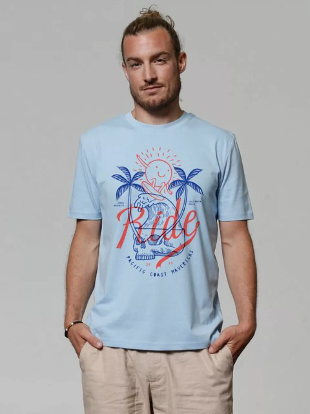 wat? Apparel T-Shirt Ride the waves günstig online kaufen