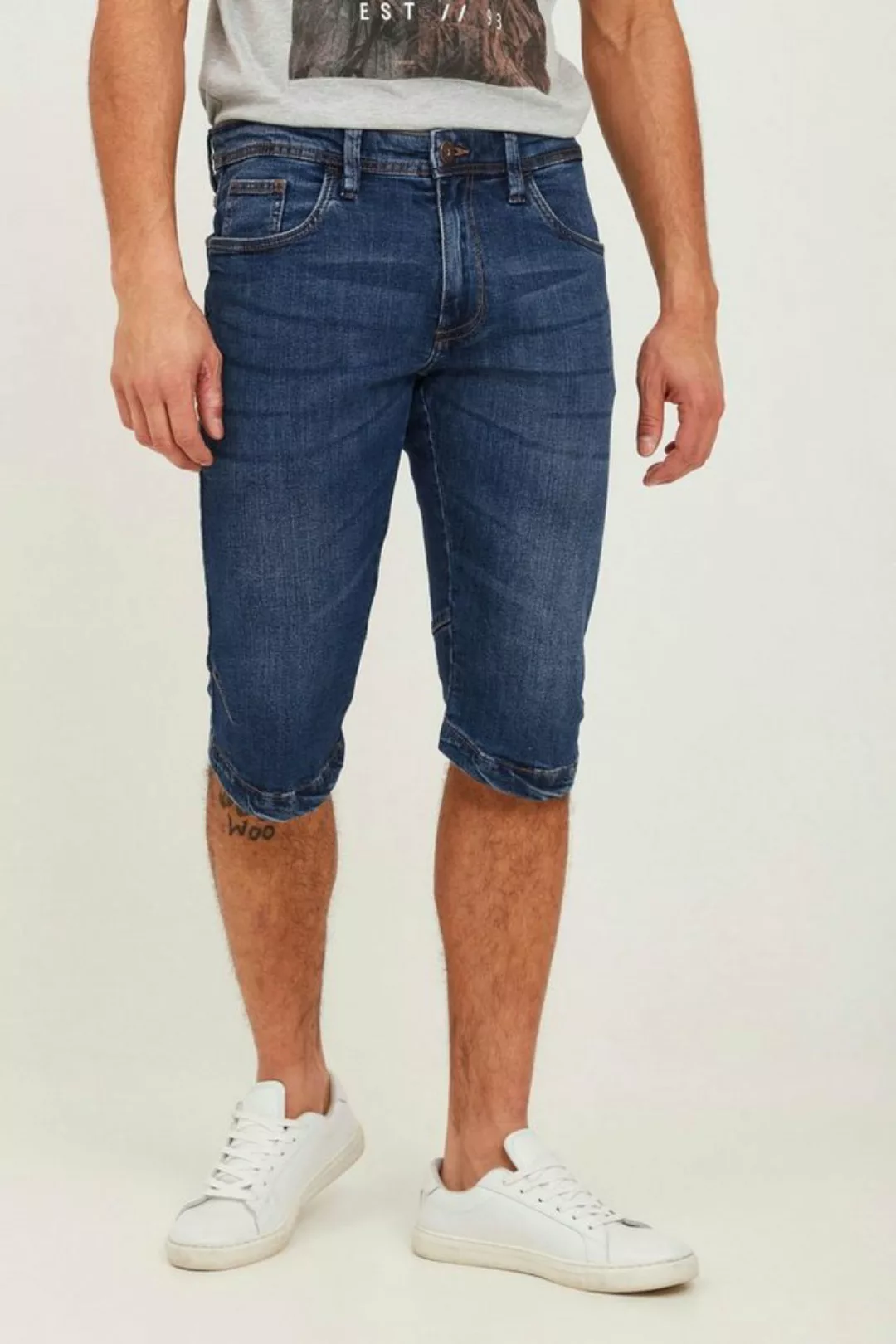 Indicode Jeansshorts IDQuince kurze Jeanshose günstig online kaufen