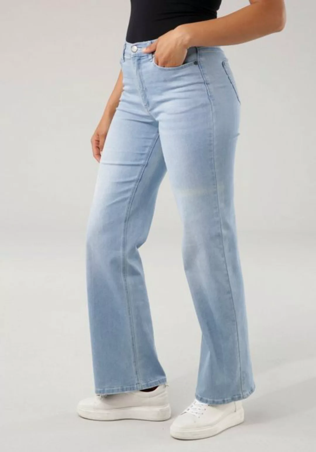 Tamaris Weite Jeans im 5-pocket-Style günstig online kaufen