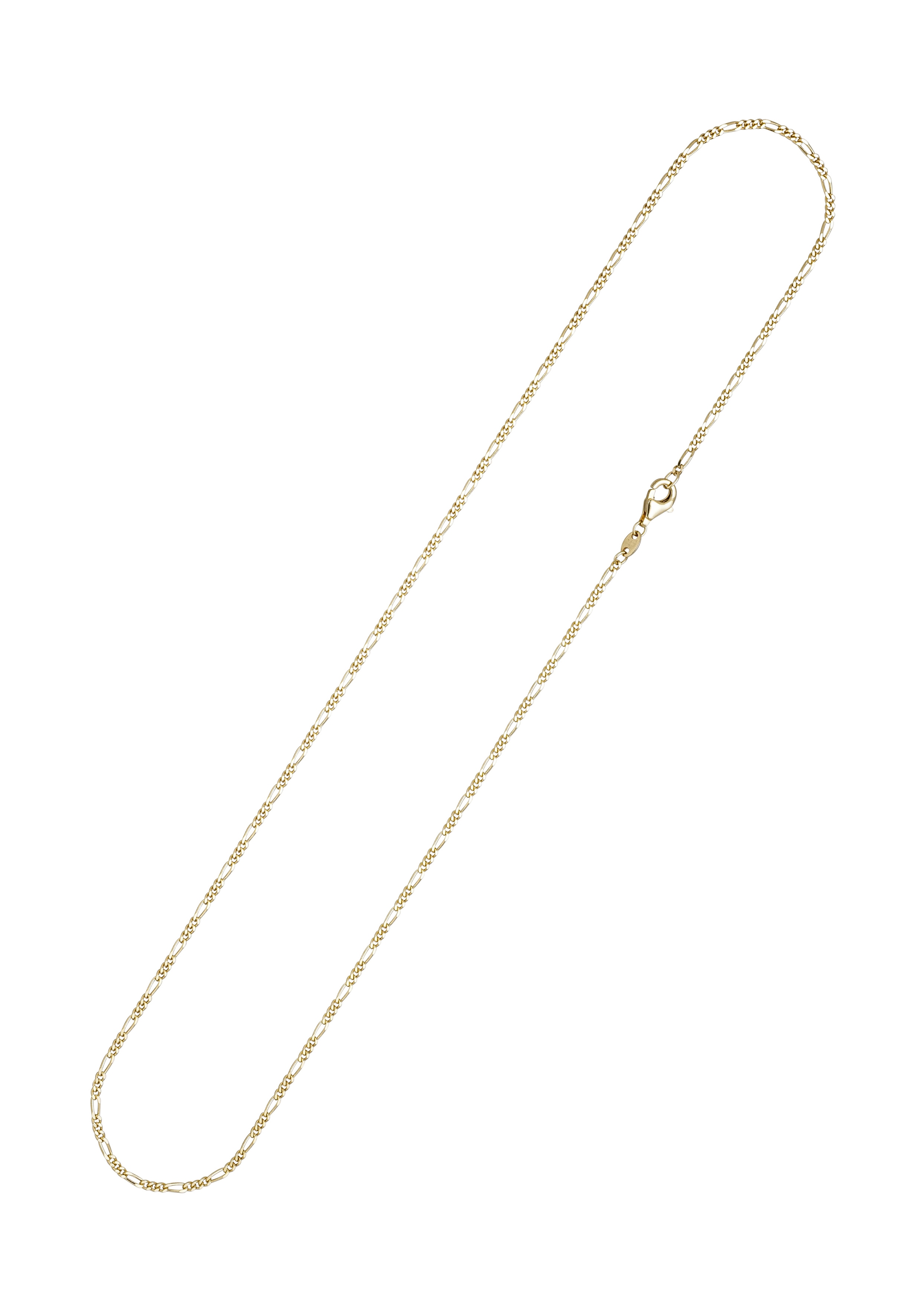 JOBO Goldkette "Figaro-Kette diamantiert", 585 Gold 1,7 mm 45 cm günstig online kaufen