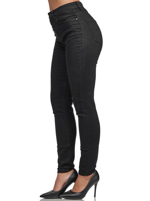 Tazzio High-waist-Jeans F107 Damen Skinny Fit Jeanshose günstig online kaufen