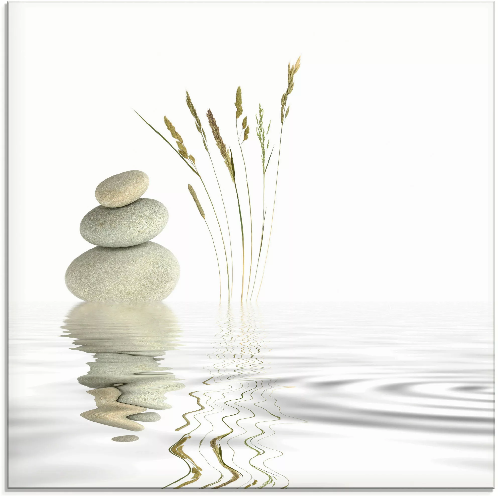 Artland Glasbild "Zen Friede", Zen, (1 St.) günstig online kaufen