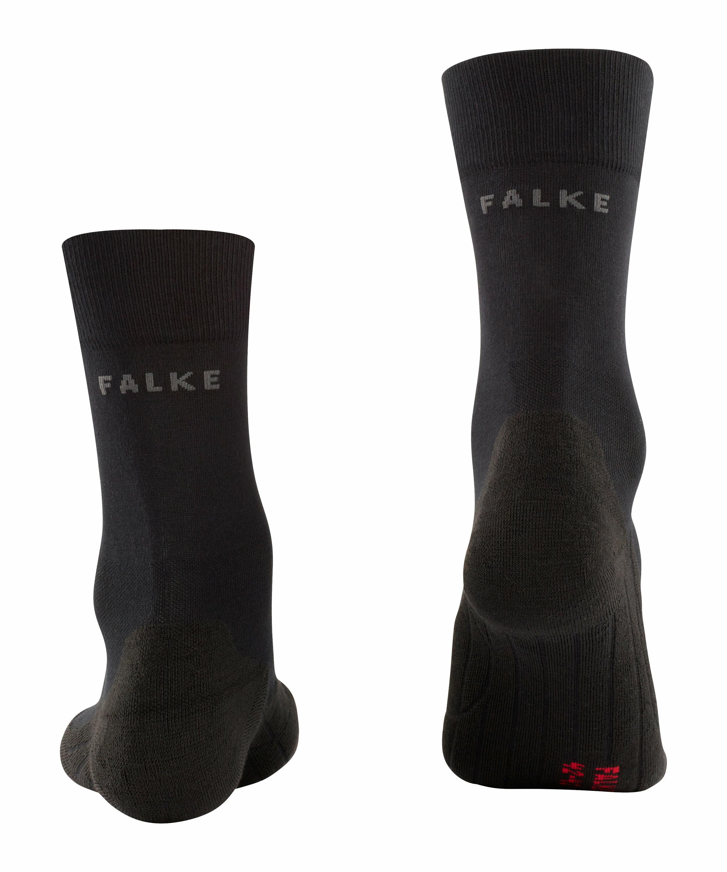 FALKE GO2 Herren Golf Socken, 42-43, Schwarz, Baumwolle, 16770-300003 günstig online kaufen