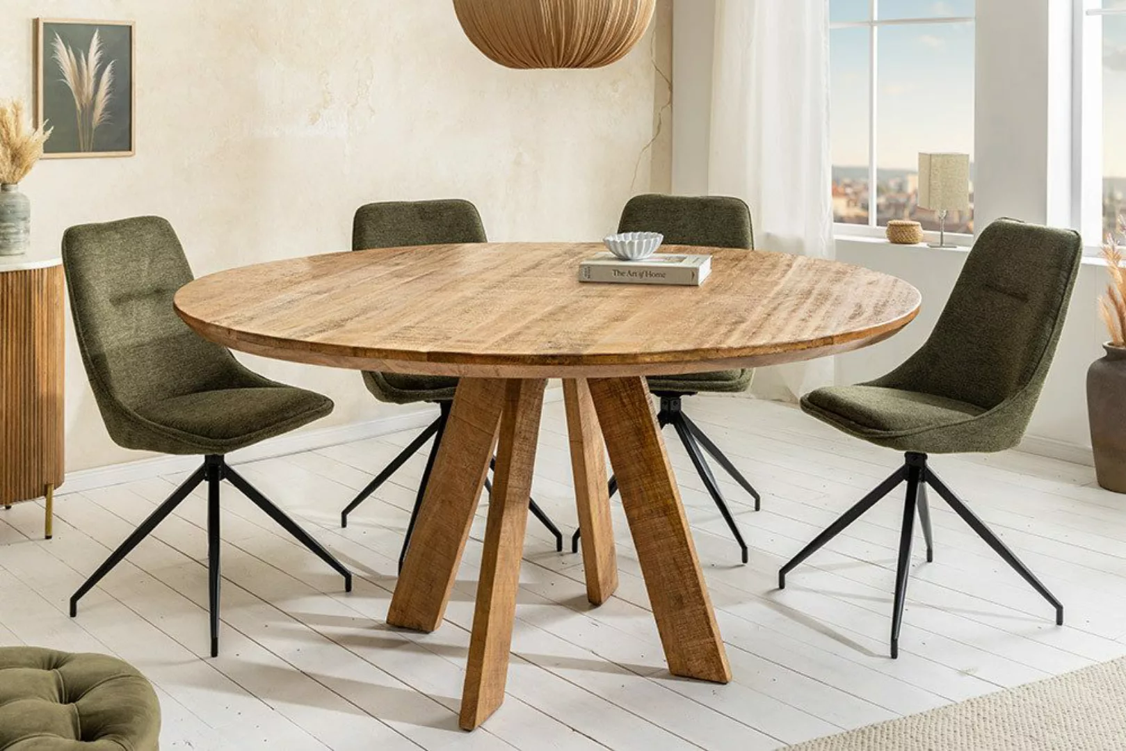 riess-ambiente Esstisch ART WOOD 140cm braun günstig online kaufen