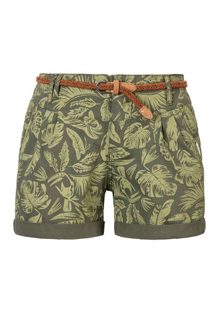 Ragwear Chinoshorts HEEVEN GOTS (Set, 2-tlg., mit Gürtel) Regular Fit mit U günstig online kaufen