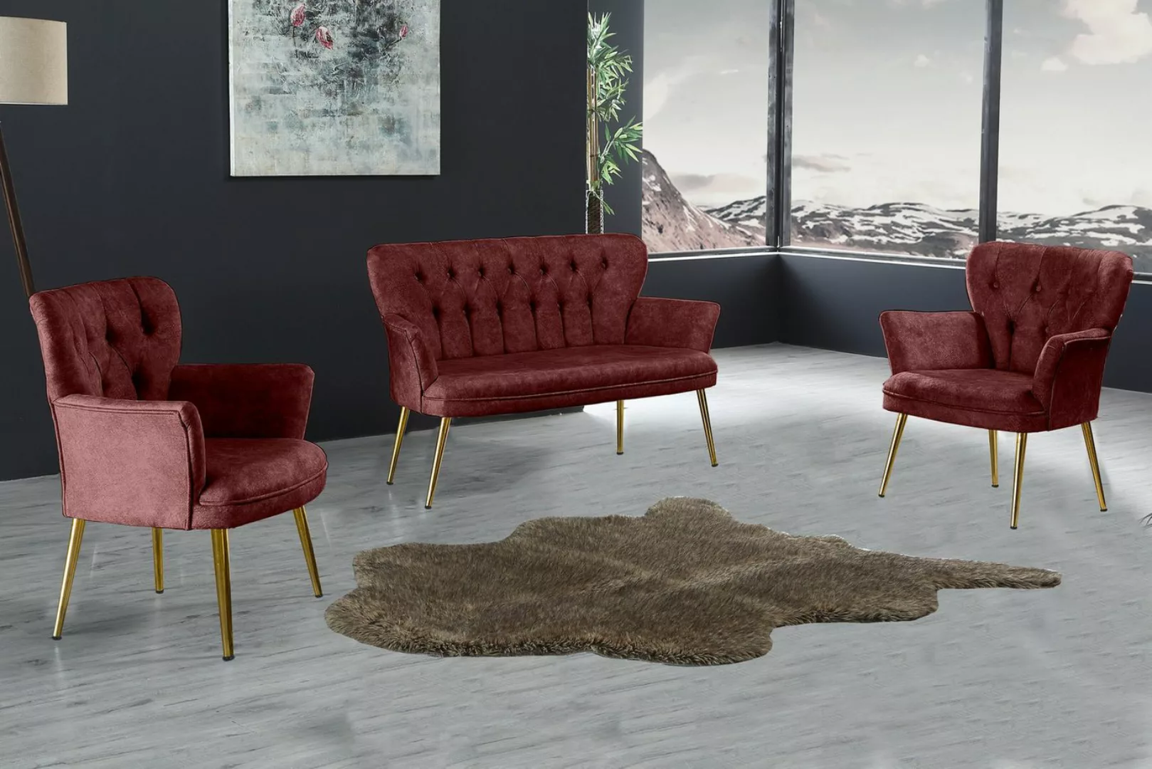 Skye Decor Sofa BRN1290 günstig online kaufen