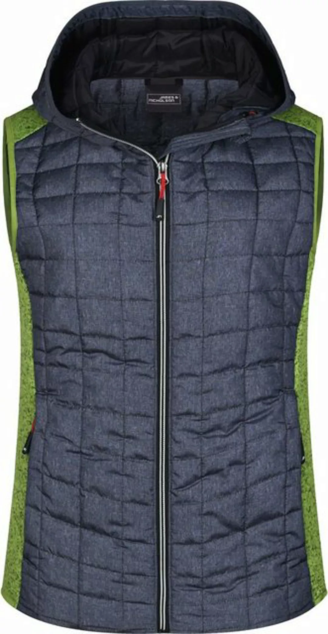 James & Nicholson Strickweste Damen Strick Hybrid Gilet FaS50767 günstig online kaufen